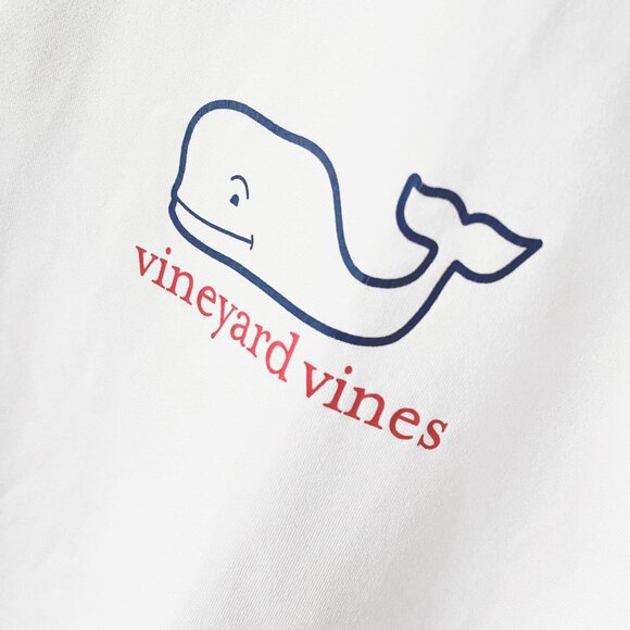 NWOT Vineyard Vines Mens Whale Logo White Short-Sleeve Harbor Performance Tee XS - Picture 4 of 8